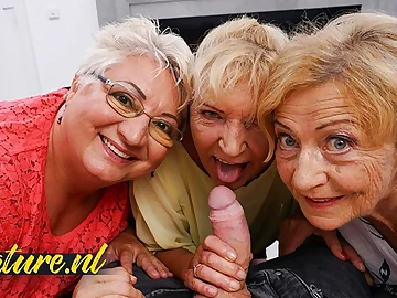 Martin Spell's 3 of bootylicious grandmothers share one harmless toyboy!