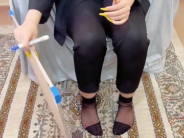 Dafi_Irani: Muslim MUMMY with a huge booty gets poked firm in HD
