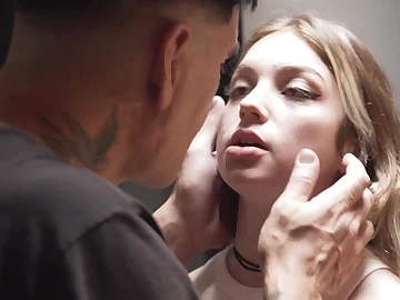 Keila Bassi shares her hubby's hard-on with a delivery bloke at put emphasize bank