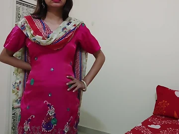 Step-sister Tear Up round Grinding Desi Step-brother fro Slow-mo Hump round Steamy Hindi Action