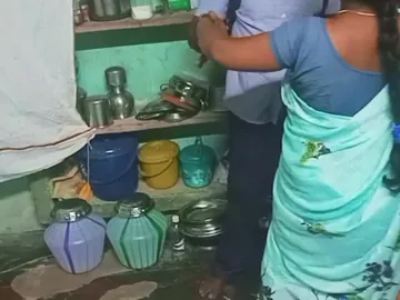 Saanthi2 and Vetrivel get around and dirty in a hot homemade anal set-to