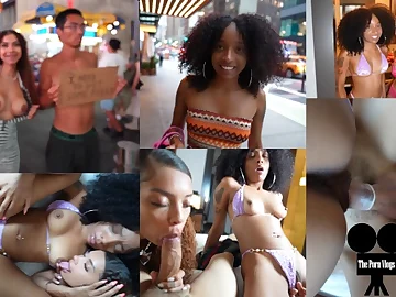 Witness The Pornography Vlogs, ebony superstars, get their cock-squeezing cooters romped in public by a dangled dark-hued stud