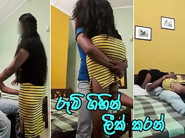 India's nasty Sri Lankan Gal Pulverize with Pal After Class - India's first-ever time!